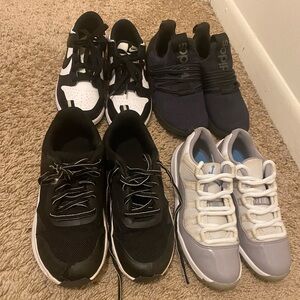 Adidas Kids Navy and Black Sneakers